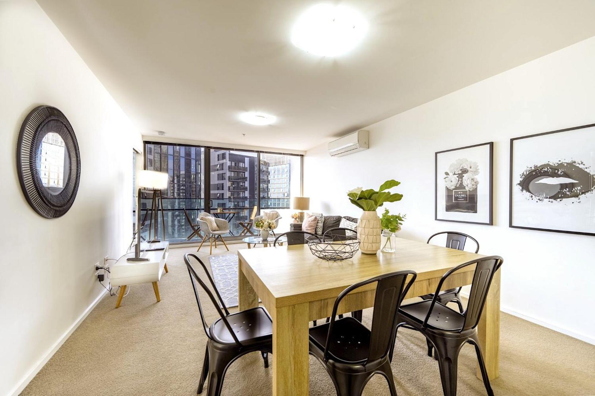 Mega Style Apartments Mainpoint Melbourne Pokoj fotografie
