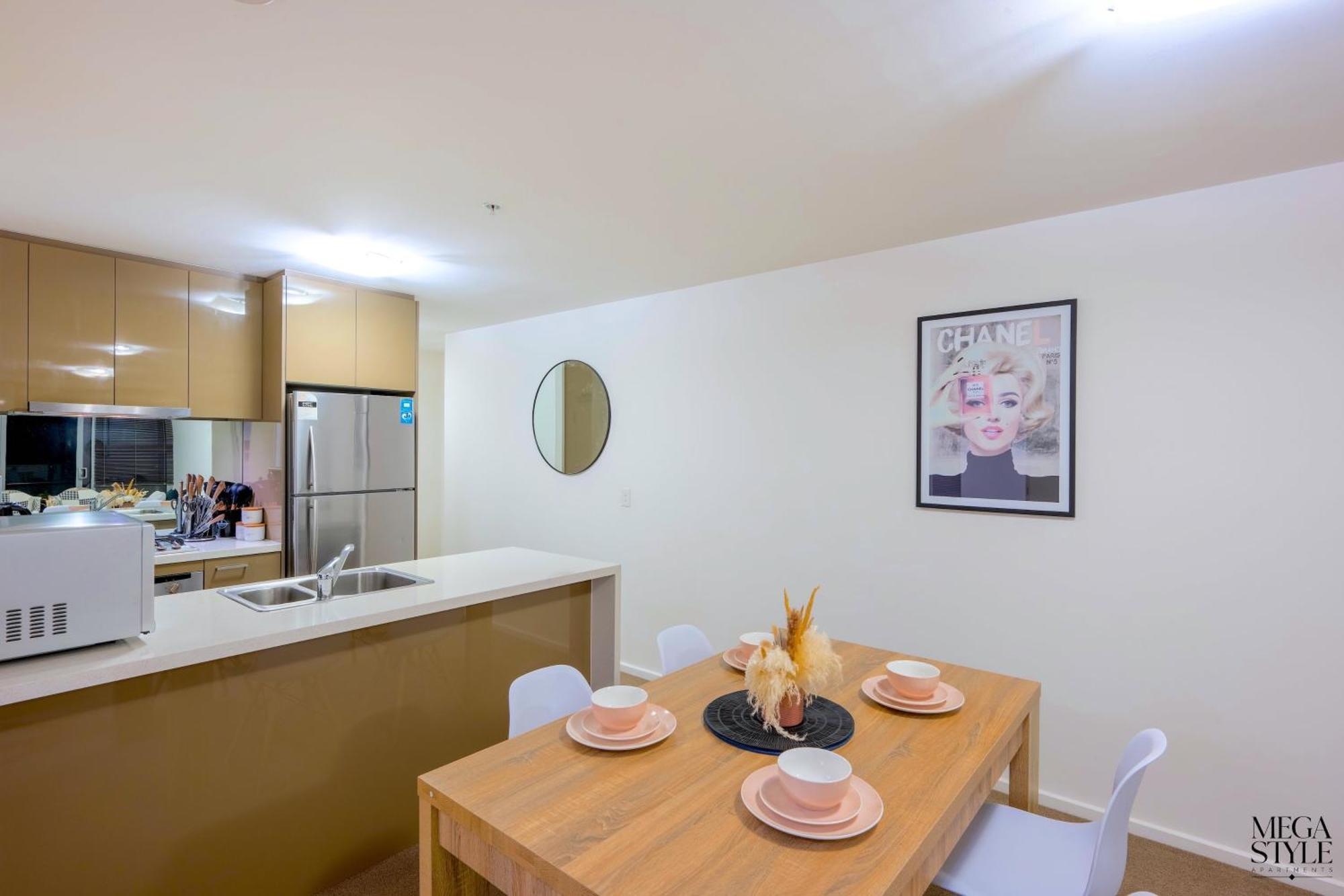 Mega Style Apartments Mainpoint Melbourne Pokoj fotografie